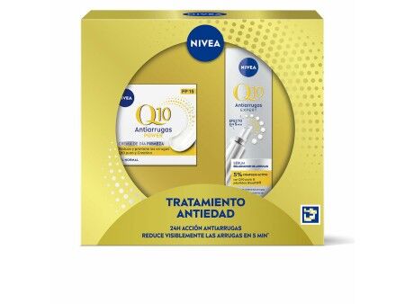 Zestaw Kosmetyków dla Kobiet Nivea Q10 ANTI-ARRUGAS Przeciwstarzeniowy Q10 2 Części