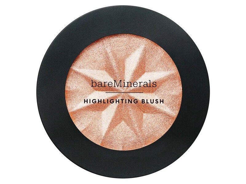 Róż bareMinerals Gen Nude Peach Glow 3,8 g Rozświetlacz