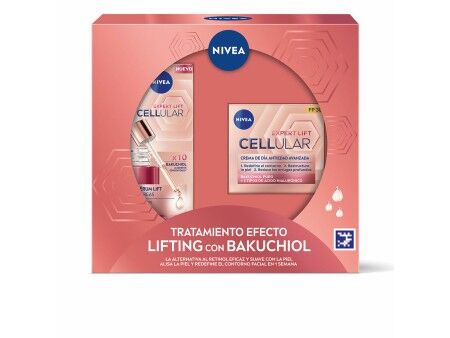 Zestaw Do Makijażu Nivea TRATAMIENTO EFECTO LIFTING CON BAKUCHIOL 2 Części