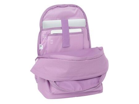 Plecak na Laptopa Munich Basic Liliowy 31 x 44 x 18 cm