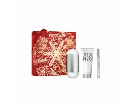 Zestaw Perfum dla Kobiet Carolina Herrera 212 NYC FOR HER 3 Części