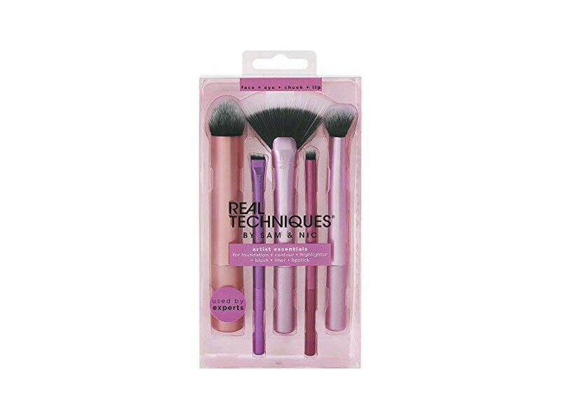 Zestaw Pędzli do Makijażu Artist Essentials Real Techniques Artist Essentials (5 pcs) 5 Części (5 Sztuk) Zestaw Pędzli do Makijażu Artist Essentials Real Techniques Artist Essentials (5 pcs) 5 Części (5 Sztuk)