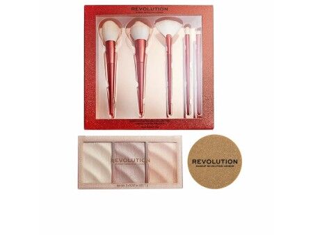 Zestaw Do Makijażu Revolution Make Up Rozświetlacz 3 Części