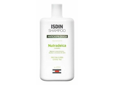 Szampon do Włosów Przetłuszczających się Isdin Nutradeica Przeciwłupieżowy 400 ml