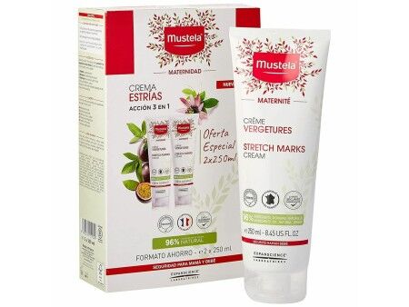 Krem do Ciała Przeciw Rozstępom Mustela 48623 3 w 1 250 ml (2 x 250 ml)