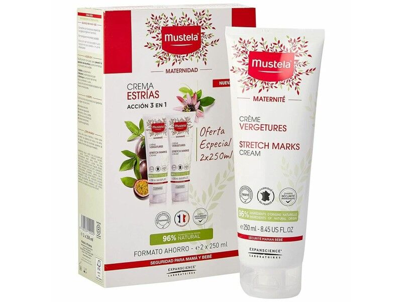 Krem do Ciała Przeciw Rozstępom Mustela 48623 3 w 1 250 ml (2 x 250 ml)