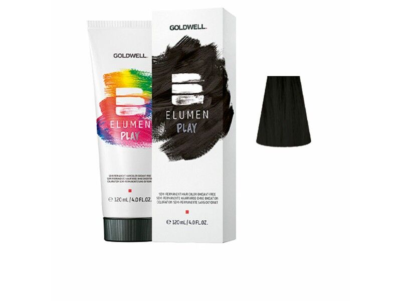 Farba półtrwała Goldwell ELUMEN PLAY black 120 ml Farba półtrwała Goldwell ELUMEN PLAY black 120 ml