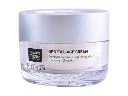 Nawilżający Krem na Dzień Martiderm GF Vital-Age Platinum GF SPF 15 (50 ml) (50 ml)