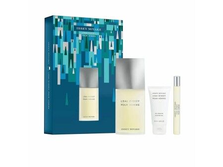 Zestaw Perfum dla Kobiet Issey Miyake L'EAU D'ISSEY POUR HOMME EDT 3 Części