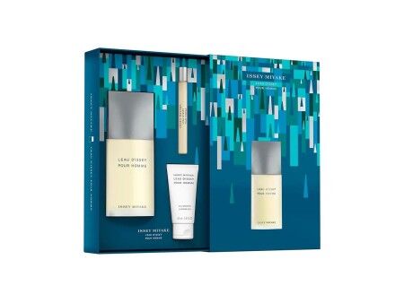 Zestaw Perfum dla Kobiet Issey Miyake L'EAU D'ISSEY POUR HOMME EDT 3 Części