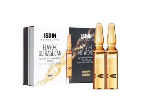 Serum Antyoksydacyjne Melatonin + Ultraglican Isdin Isdinceutics C (20 uds) 20 Części
