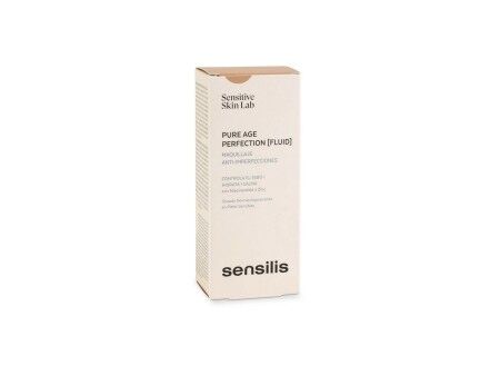 Kremowy podkład do makijażu Sensilis Pure Age Perfection 04-pêche Przeciw Niedoskonałościom (30 ml)