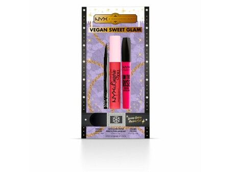 Zestaw Do Makijażu NYX Vegan Sweet Glam Edycja limitowana 3 Części