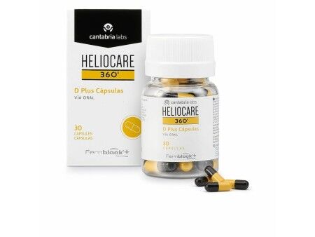 Kapsułki Heliocare 360° D Plus Ochrona przeciwsłoneczna (30 Sztuk)