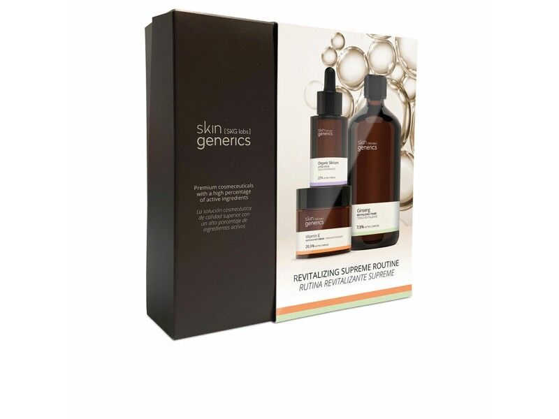 Zestaw Kosmetyków Unisex Skin Generics Revitalizing Supreme Routine 3 Części Zestaw Kosmetyków Unisex Skin Generics Revitalizing Supreme Routine 3 Części