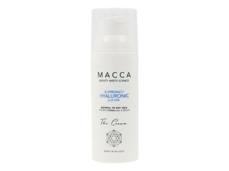 Intensywny Krem Nawilżający Supremacy Hyaluronic Macca 0,25% Kwas Hialuronowy Sucha Skóra (50 ml)