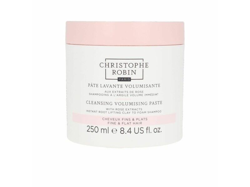Szampon Nadający Objętość Christophe Robin Rhassoul Clay & Rose Extracts Pasta (250 ml)