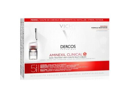 Kuracja Przeciw Wypadaniu Włosów Dercos Vichy 12585750 6 ml (21 x 6 ml)