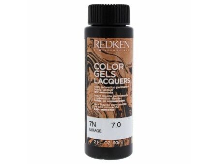 Koloryzacja permanentna Redken Color Gel Lacquers 7N-mirage (3 x 60 ml)