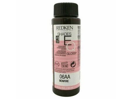 Koloryzacja Półtrwała Redken Shades EQ 06AA bonfire (3 x 60 ml)