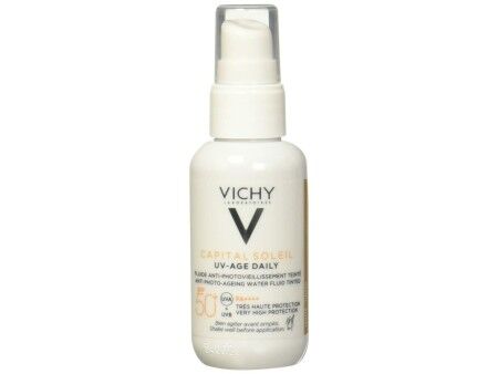 Ochrona przeciwsłoneczna z kolorem Vichy Capital Soleil Przeciwzmarszczkowy SPF 50+ (40 ml)