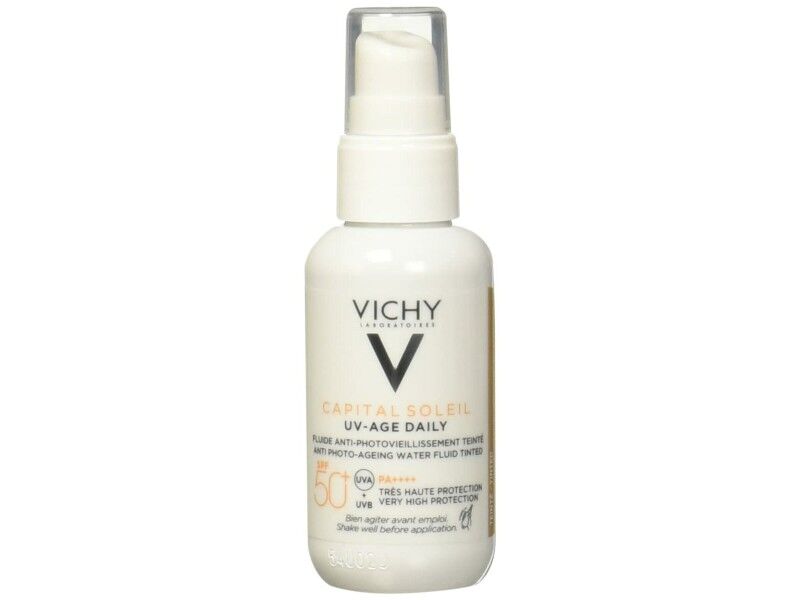 Ochrona przeciwsłoneczna z kolorem Vichy Capital Soleil Przeciwzmarszczkowy SPF 50+ (40 ml)