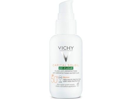Ochrona Słoneczna Vichy Capital Soleil Uv Clear Przeciw Niedoskonałościom Spf 50 (40 ml)