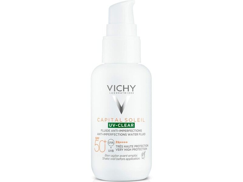 Ochrona Słoneczna Vichy Capital Soleil Uv Clear Przeciw Niedoskonałościom Spf 50 (40 ml)
