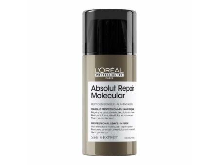 Maska do Włosów bez Spłukiwania L'Oreal Professionnel Paris Absolut Repair Molecular Kompleks Naprawczy 100 ml