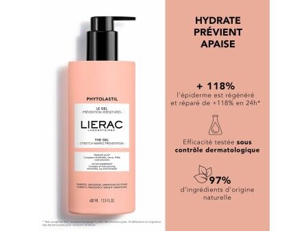 Krem do Ciała Przeciw Rozstępom Lierac PHYTOLASTIL 400 ml Żel