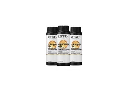 Trwała Koloryzacja Redken Color Gel Oils Ab 3 x 60 ml Nº 08AB - 8.1 (3 Sztuk)