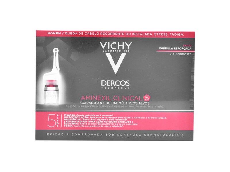 Kuracja Przeciw Wypadaniu Włosów Dercos Vichy (21 uds)