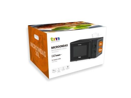 Mikrofalówka TM Electron Czarny 700 W 20 L