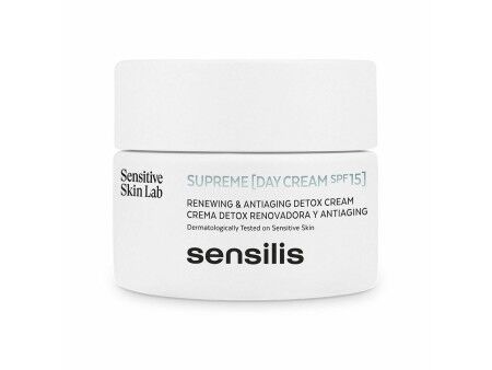 Krem Przeciwstarzeniowy na Dzień Sensilis Supreme Spf 15 50 ml