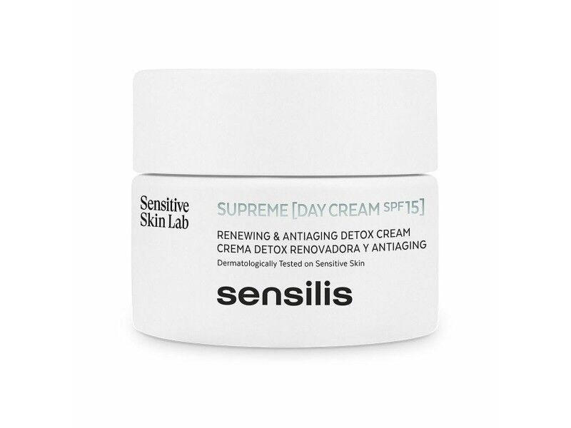 Krem Przeciwstarzeniowy na Dzień Sensilis Supreme Spf 15 50 ml