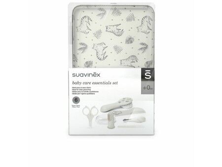 Zestaw do manicure dla dzieci Suavinex Baby Manicura Gris Lote 7 Części