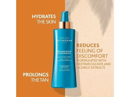Nawilżające Mleczko do Ciała Institut Esthederm PROLONGATEUR DE BRONZAGE 200 ml Przedłuża opalanie
