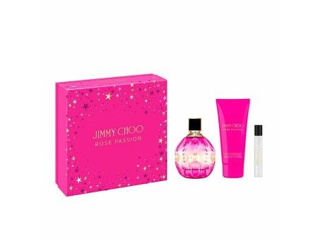 Zestaw Perfum dla Kobiet Jimmy Choo ROSE PASSION 3 Części