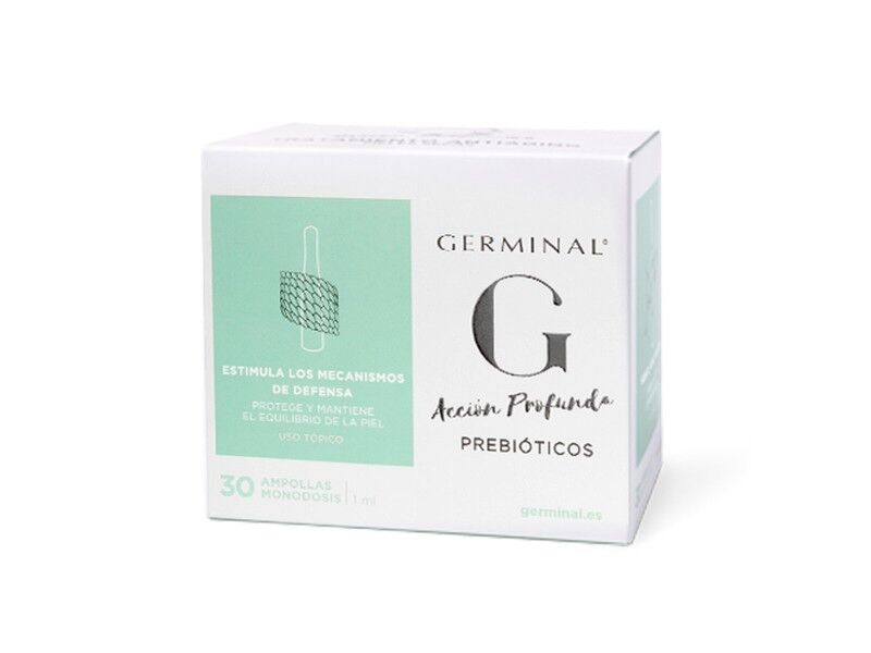 Kapsułki Przeciwstarzeniowe Germinal Acción Profunda Ampułki x 30 Prebioticos 1 ml Kapsułki Przeciwstarzeniowe Germinal Acción Profunda Ampułki x 30 Prebioticos 1 ml