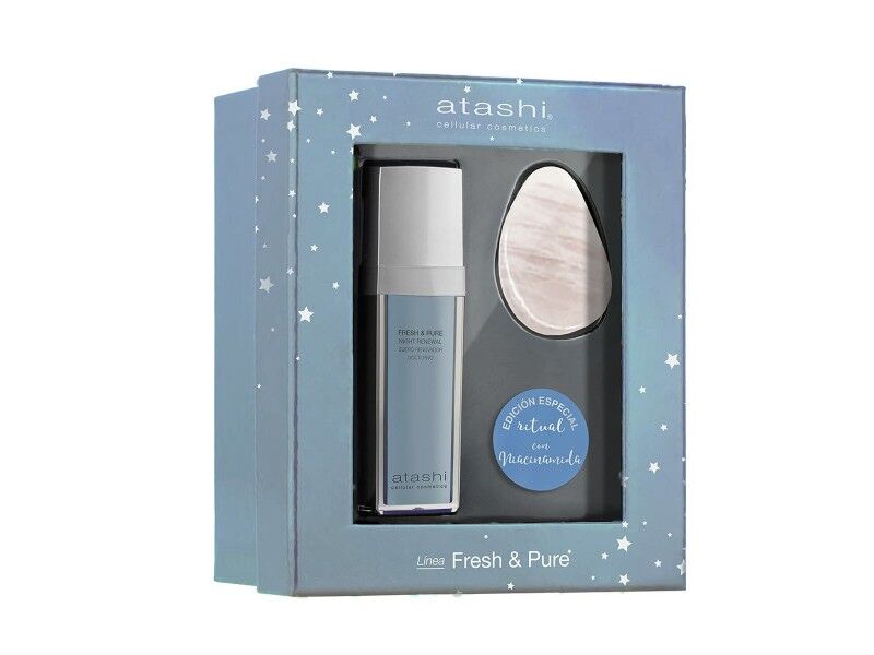 Set Kosmetyczny Atashi Fresh Pure 2 Części Set Kosmetyczny Atashi Fresh Pure 2 Części
