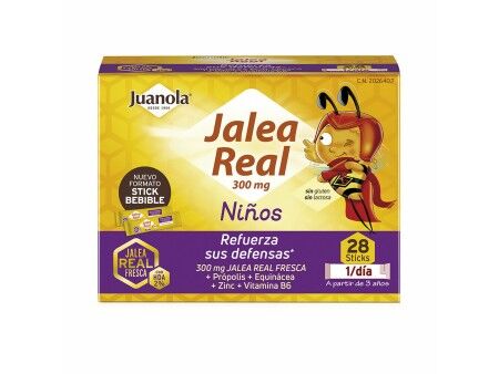 Mleczko pszczele Juanola Jalea Real Niños Mleczko pszczele Dziecięcy 28 Sztuk