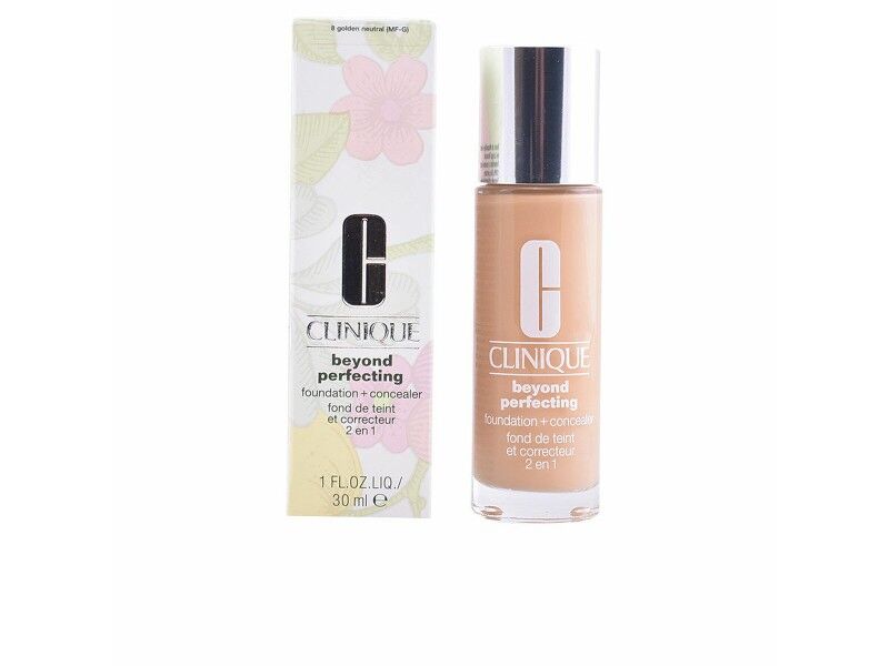 Płynny Podkład do Twarzy Clinique Beyond Perfecting 8-golden neutral 2 w 1 (30 ml)
