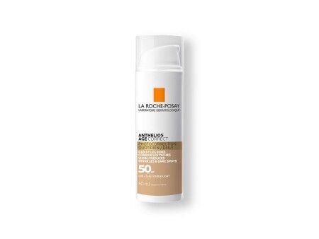 Ochrona przeciwsłoneczna z kolorem La Roche Posay Anthelios Age Correct SPF 50 (50 ml)