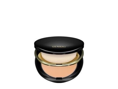 Podkład pod makijaż puder Sensai Total Finish Nº TF103 Warm beige Spf 10 11 g Doładowanie