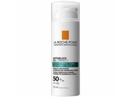 Krem Przeciwsłoneczny do Twarzy La Roche Posay Anthelios Oil Correct Spf 50 SPF 50+ 50 ml
