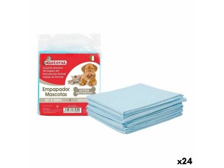 Podkładki dla zwierzt MCT mascotas 60 x 60 cm (8 Części) (24 Sztuk) (8 pcs)(60 x 60 cm)