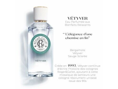 Perfumy Unisex Roger & Gallet Vétyver EDP 100 ml