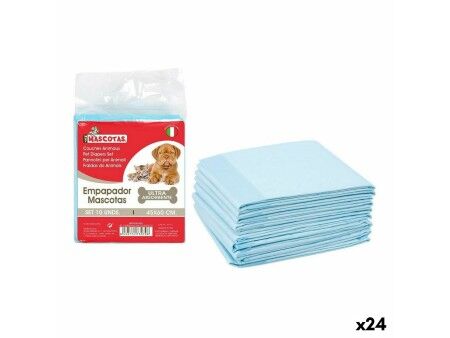 Podkładki dla zwierzt MCT mascotas 45 x 60 cm (10 Części) (24 Sztuk) (10 pcs)(45 x 60 cm)