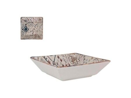 Miska do Sałatki La Mediterránea Grecia Porcelana 18 x 18 x 5 cm (24 Sztuk)
