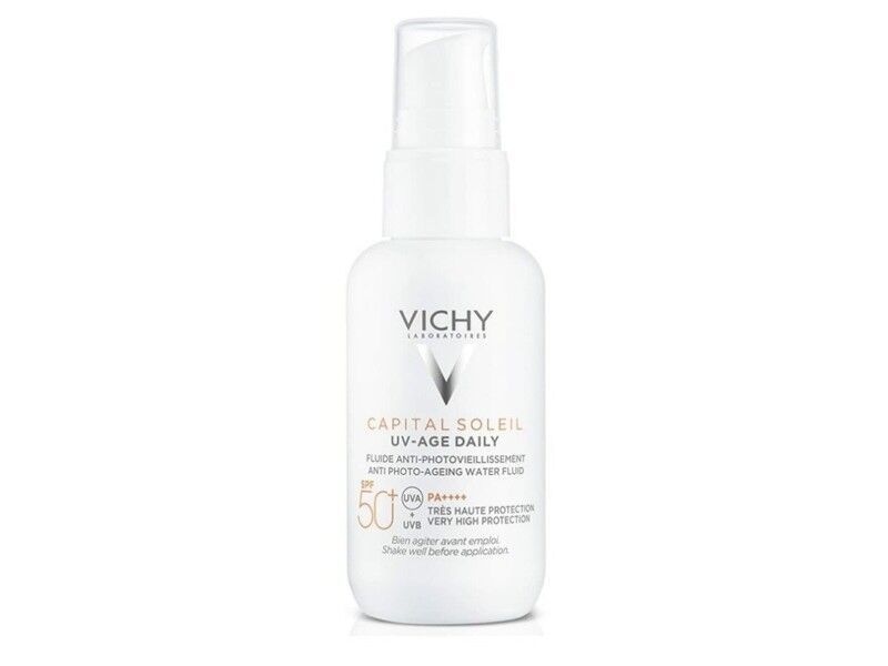 Ochrona Słoneczna Vichy Capital Soleil Przeciwstarzeniowy Spf 50 (40 ml)
